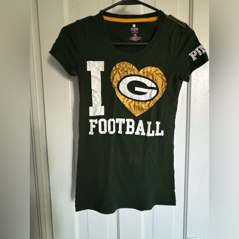 Victoria’s Secret PINK Green Bay Packers Shirt - Size XS